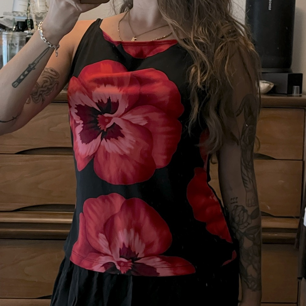Floral Tank Top